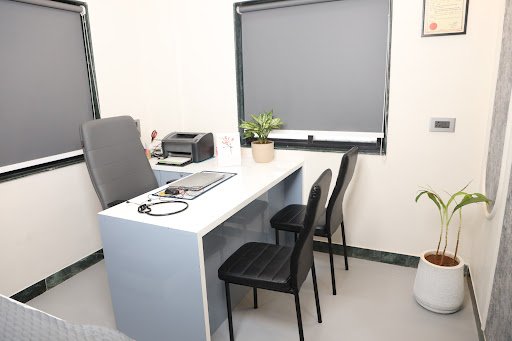 Client guidance session at Yuga's Aesthetic Clinic