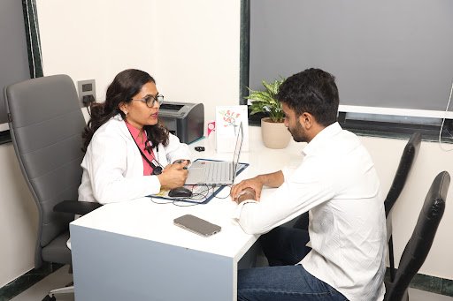 Consultation at Yuga's Aesthetic Clinic