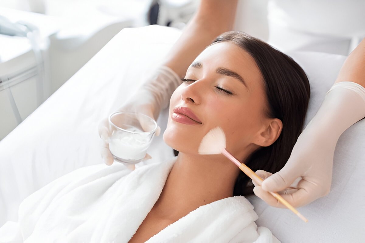 Chemical peel facial care